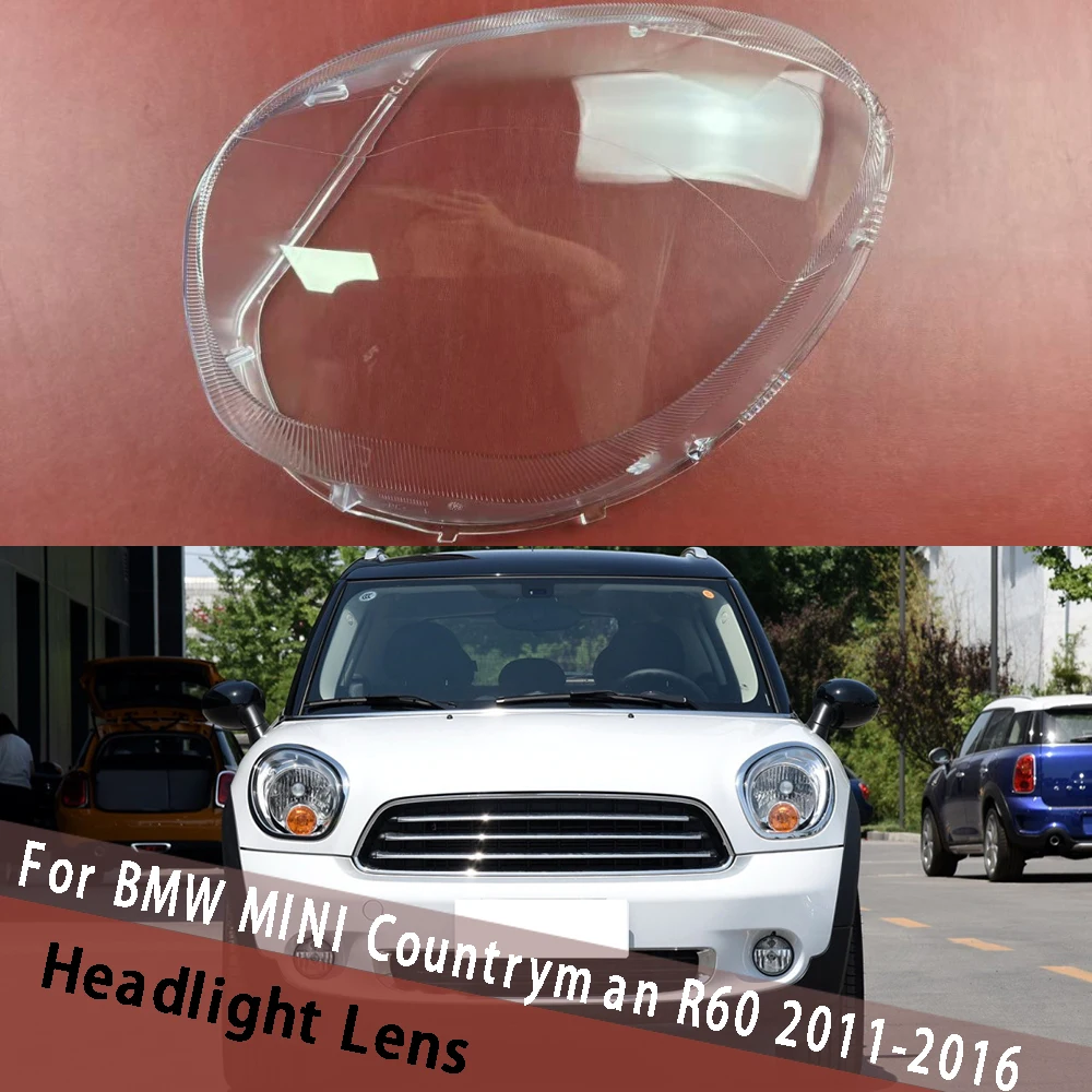 

Для BMW MINI Countryman R60 2011-2016 (низкий) корпус фары, прозрачный корпус, крышка объектива фары, замена абажура из плексигласа