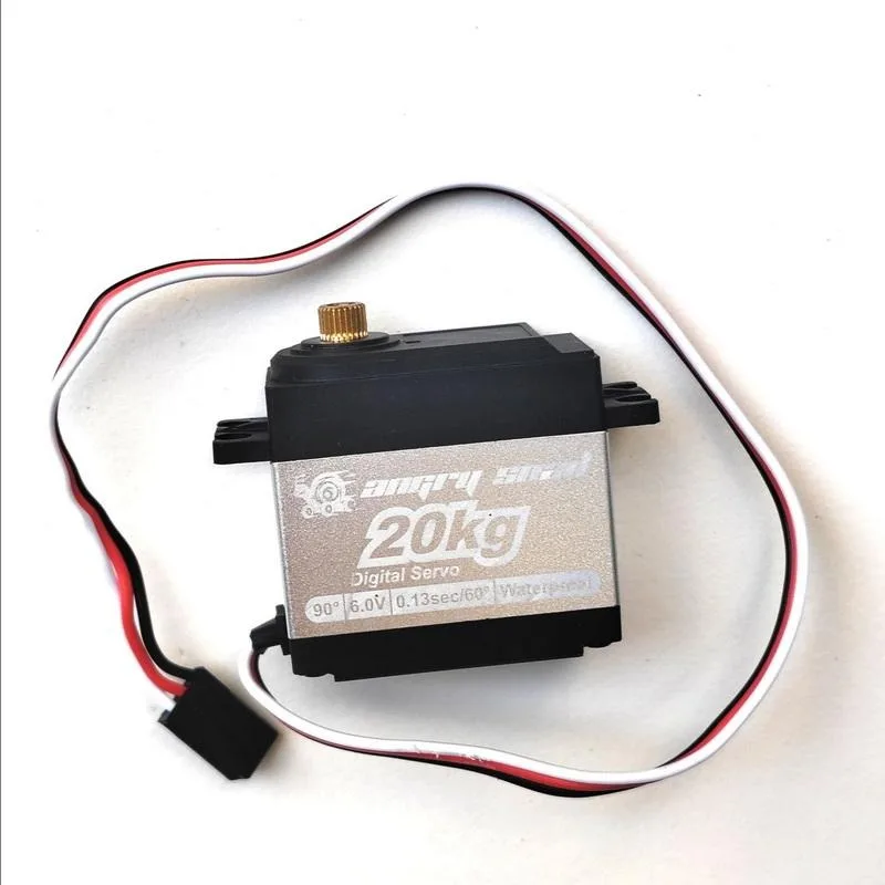 Servo ingranaggi digitali in metallo, 20 kg, per MJX H12Y/H12Y+H12P 1/12 RC Crawler R/C, parti di camion