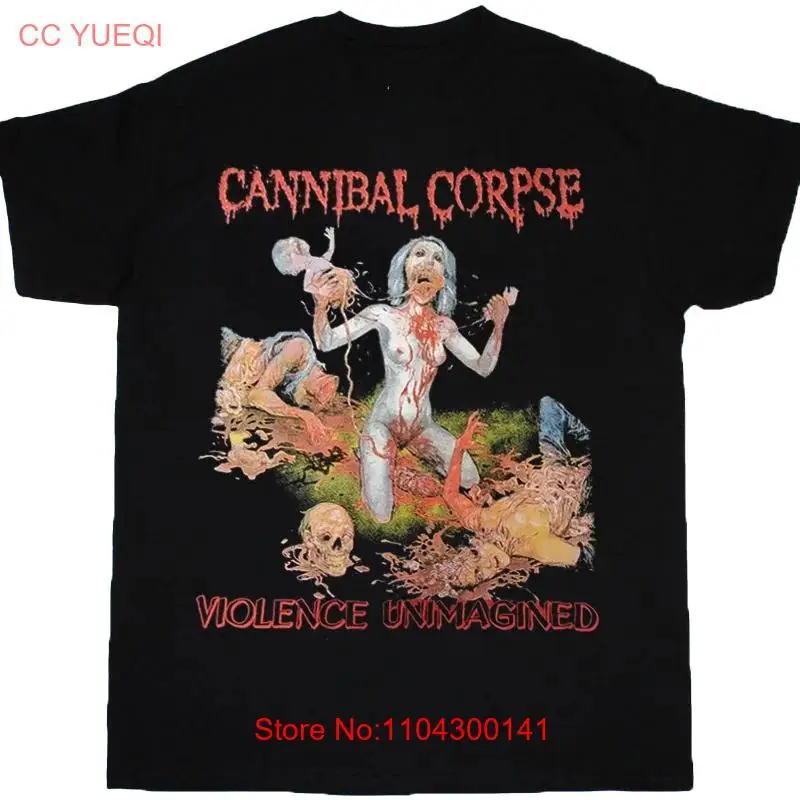 Cannibal Corpse Violence Unimagined T-Shirt Short Sleeve Black S to 5XL K3839