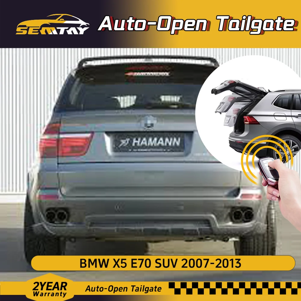 

SEMTAY Автоматические подъемные стойки багажника с пружиной для внедорожника X5 E70 2007-2013 гг. для моделей BMW X5 Подъемники задней двери багажника