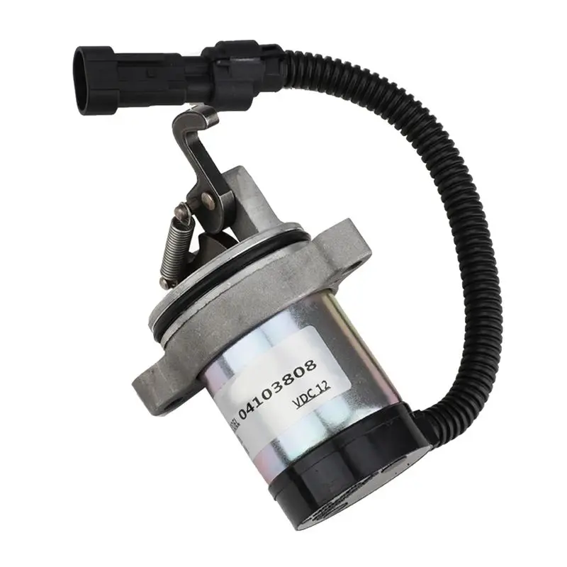 Eco-Friendly 12V Fuel Shutoff Solenoid Valve 0410-3812 04103808 04103818 For Deutz F3L F3M F4L F4M 1011 2011 Engine Stop Solenoi