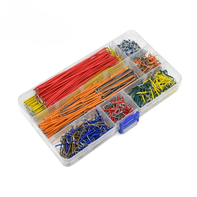 140/350/560/840 قطعة U شكل لحام اللوح كابل قافز طقم أسلاك ل PCB الخبز مجلس النماذج الأولي الدوائر ، DIY بها بنفسك #4