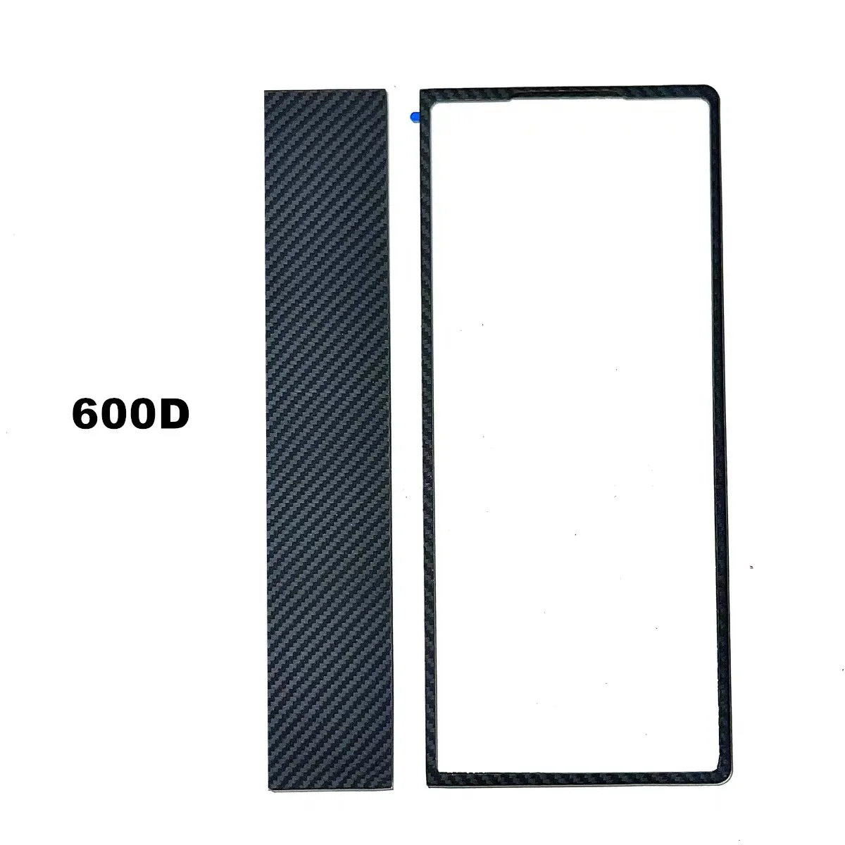 

Aramid Carbon Fiber Front Frame for Samsung Galaxy Z Fold7 Fold 7 6 SE 600D Moonrise Matte Ultra Thin Light Outer Bumper Cover