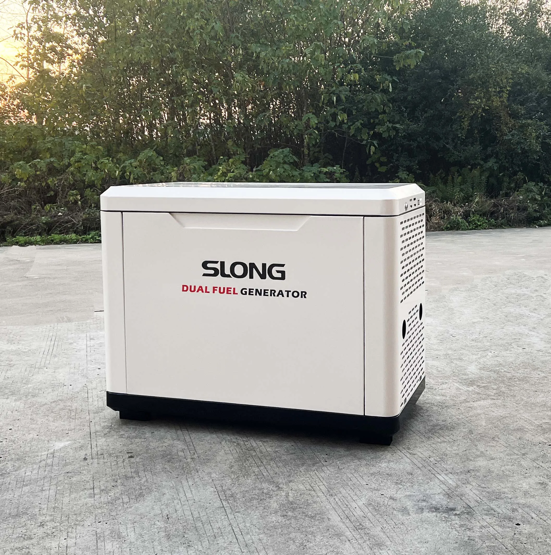 SLONG Silent 12kW 15kw 17kW 20kW Natural Generator Home Standby LPG Generator with Auto Start Generac Residential