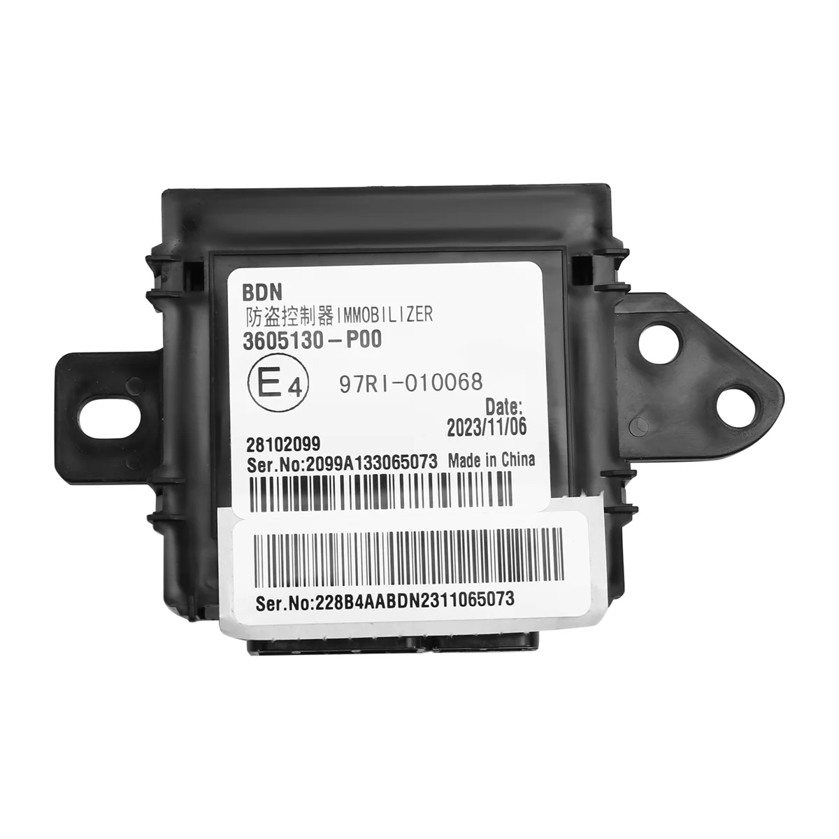

3605130-P00 Car Anti-Theft Controller ECU for 3 5 STEED