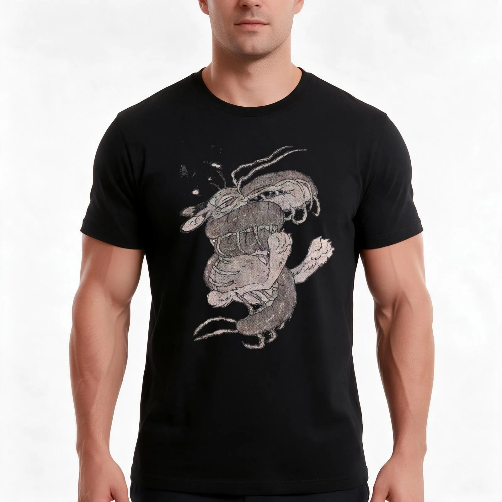 toxic T-Shirt Summer Casual Cotton Tee Oversized Streetwear Tops Vintage Graphic Print Loose Fit Short Sleeve 100% Cotton