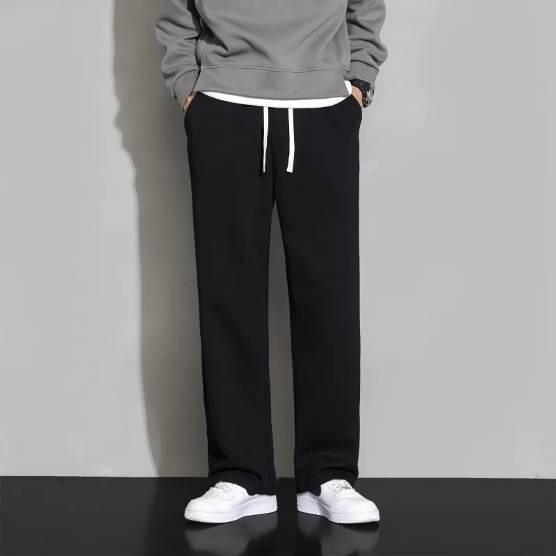 

New Four Seasons Men's Fashion Trendy Leg Straightened Pants Outdoor Sports and Leisure Comfortable Breathable Pants