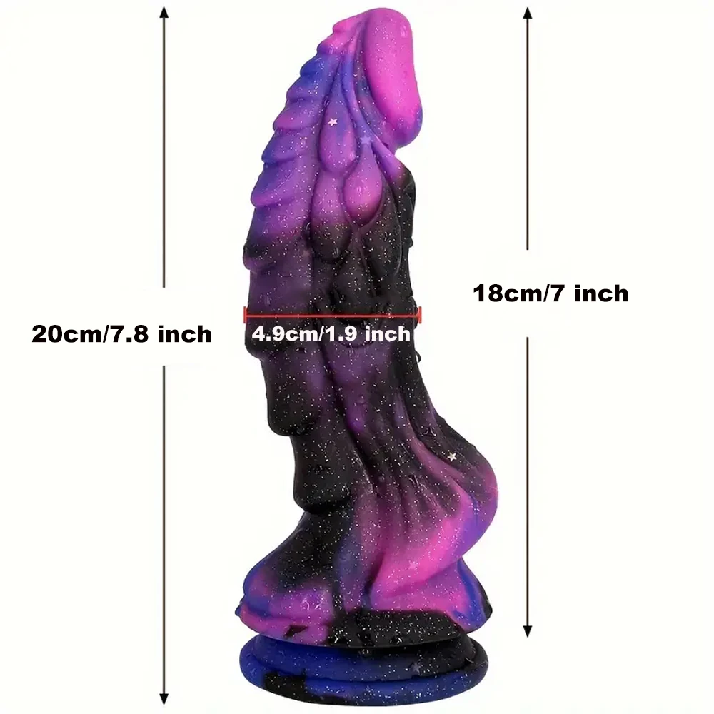 Dragon Dildo for Women Big Anal Dildo with Suction Cup Soft Monster Dildo Silicone Anal Plug Prostate Massager Sex Toys for Men