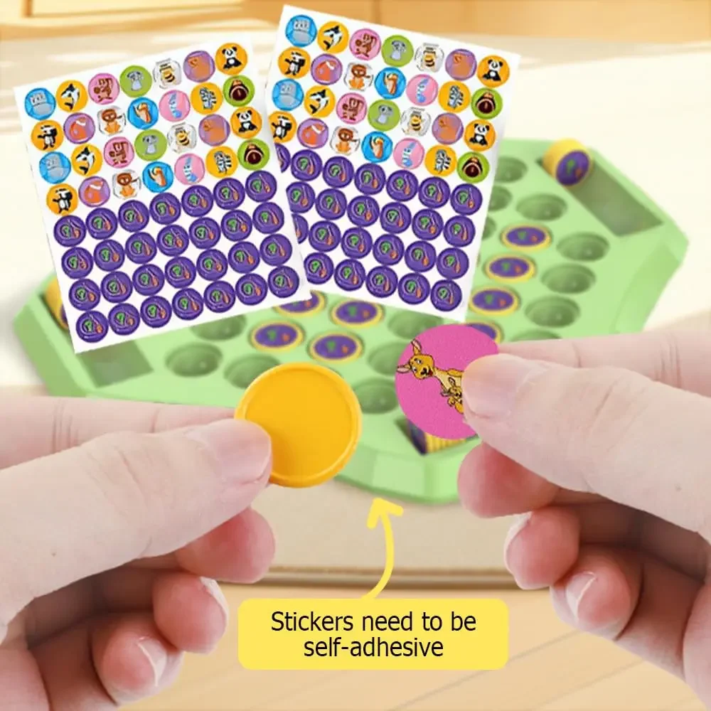 1PC zwierząt/owoce Flip szachy 54 karty pamięć gra w szachy Cartoon logiczne myślenie poznawcze nauka zwierząt szachy zabawki na imprezę dla dzieci