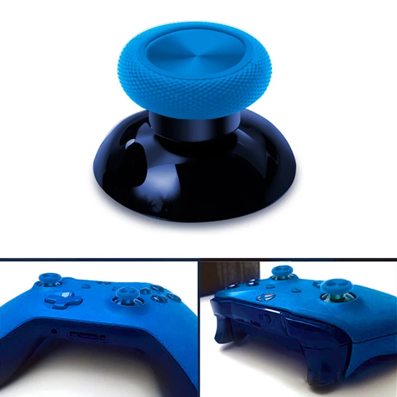 ThumbSticks analógicos 3d originales para controlador XBox One, tapa de Joystick, azul, rojo, 1 unidad