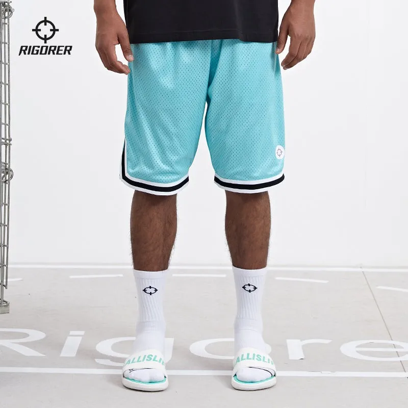 RIGORER Basketball Shorts Austin Reaves Sports Shorts Basketball Pants Men Shorts Summer Loose Quick drying Breathable Shorts