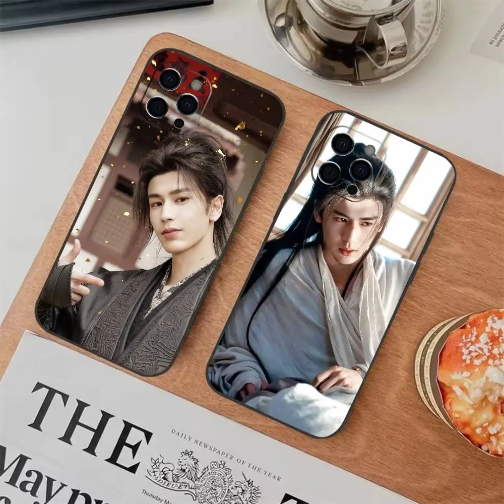 

Handsome Zhang L-Linghe Krien Phone Case For iPhone 11 12 13 14 15 16 17Pro,MAX Soft Black Shockproof Cover