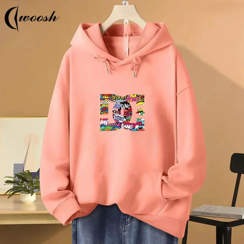 New Usa Luxury Brand Plus Size Men Women Hoodie Cotton Print Hoodies Sweatshirt Pullover Autumn Winter Streetwear Trend Clothing