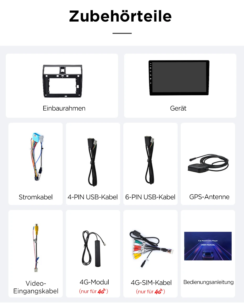 Junsun Android 15 Autoradio für Suzuki Swift 2006-2010, kabellos für Apple CarPlay, Auto-IPS-Touchscreen, Stereo-Multimedia-Videoplayer, intelligente Fahrzeugsysteme, 2-DIN-Autoradio-Haupteinheit, GPS-Navigation, BT 4G WIFI, 8-Kern, FM AM DSP RDS SWC DAB+ – Detail 26