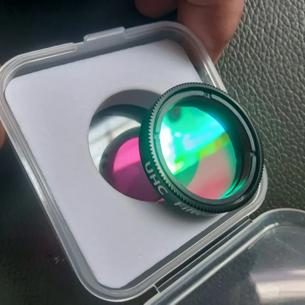 

New Moon & Skyglow Filter Sky Glow Astronomical Telescope For UHC City Light Pollution Damage Reduction Filter Lens