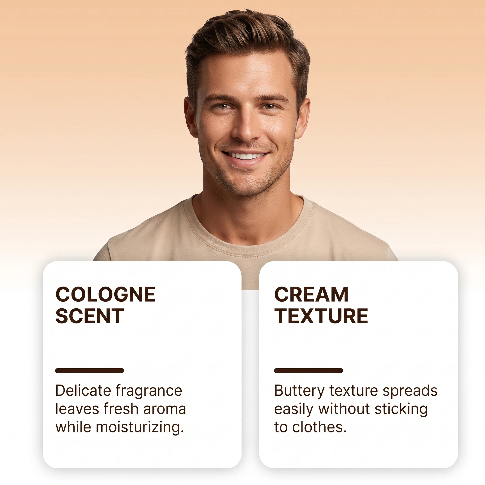 Men Pheromone Body Butter Cologne Scented Long-Lasting Hydration Enhance Male Confidence Charm Fragrance Body Skin Care Cream