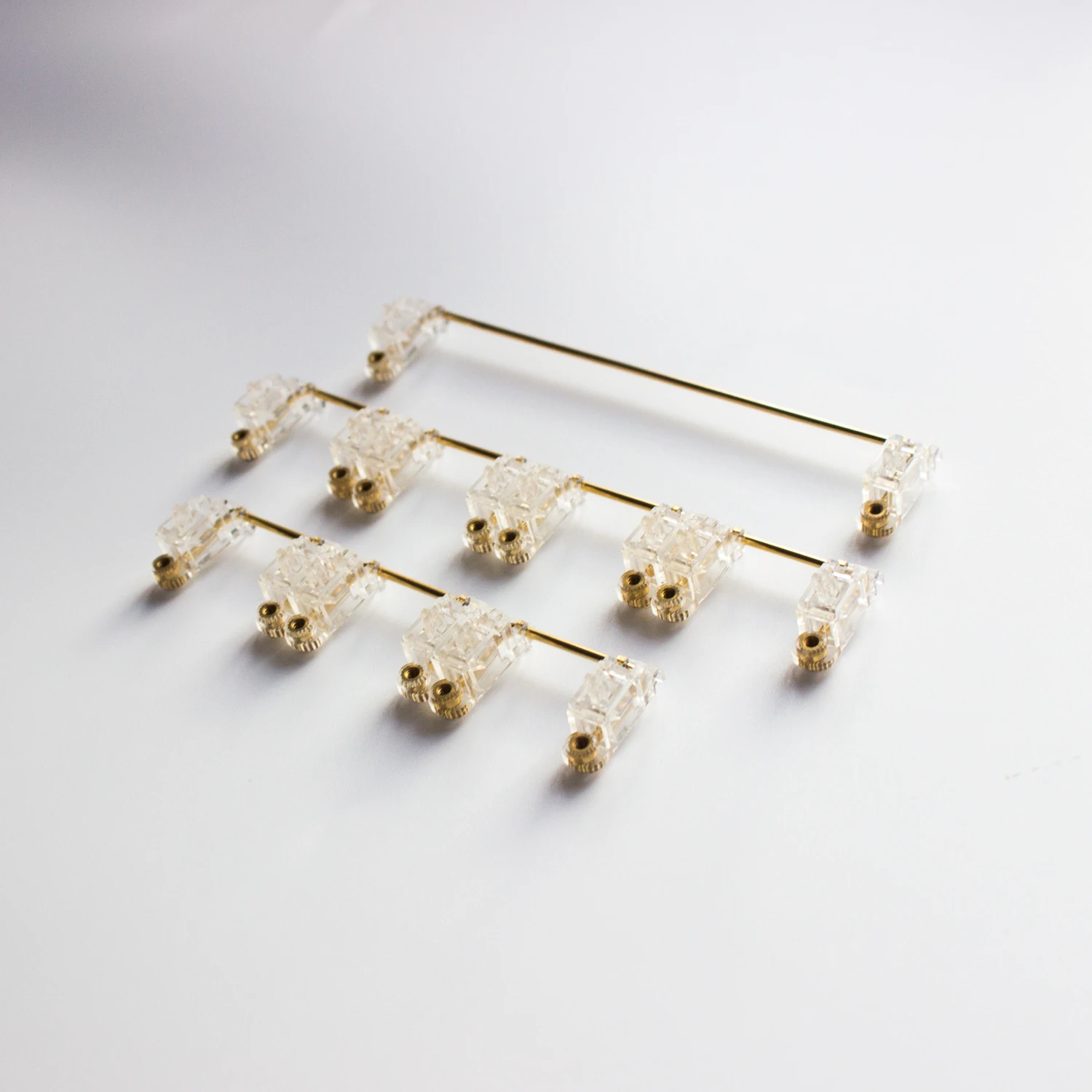 Clear PCB Screw in Stabiliser for mx Keyboard 6.25u