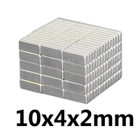 10x4x2mm Strong Magnet 10mm x 4mm x2mm Block Magnets 10x4x2mm For Home Refrigerators, Offices DIY 10*4*2mm