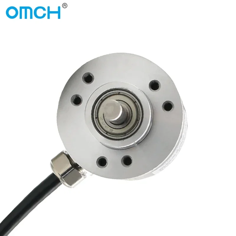 GNS38B Optical Incremental Rotary Encoder 6mm Bearing Diameter 100 200 360 400 600 P/R AB 2 Phase DC5-24V NPN 2 M Cable