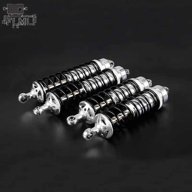 Rc Car New CNC Metal 10mm Rear and Front Shock Absorber Kit for 1/5 Losi 5ive-t Rofun Rovan LT KingMotor X2 Truck Parts