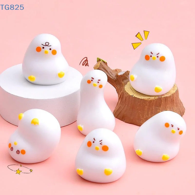 【SA】6Pcs Cute Mini White Duck  - огляд і ціна Home Decor Express
