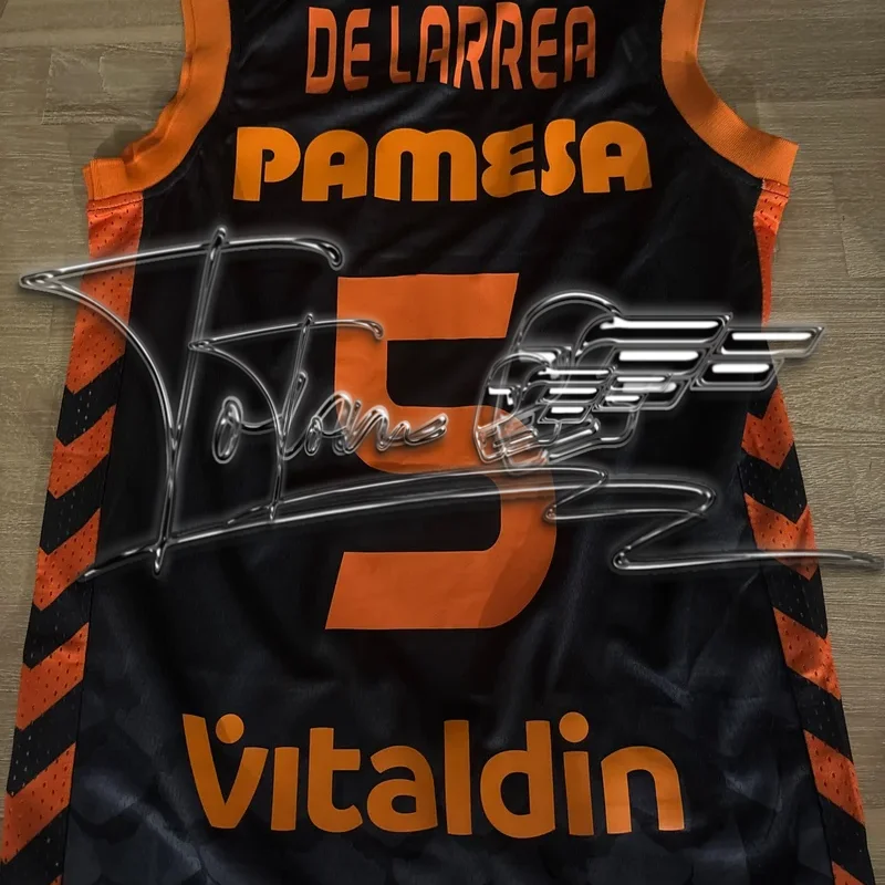 2025 Chaleco deportivo de moda español, camiseta sin mangas holgada para correr de baloncesto de secado rápido Valencia Street