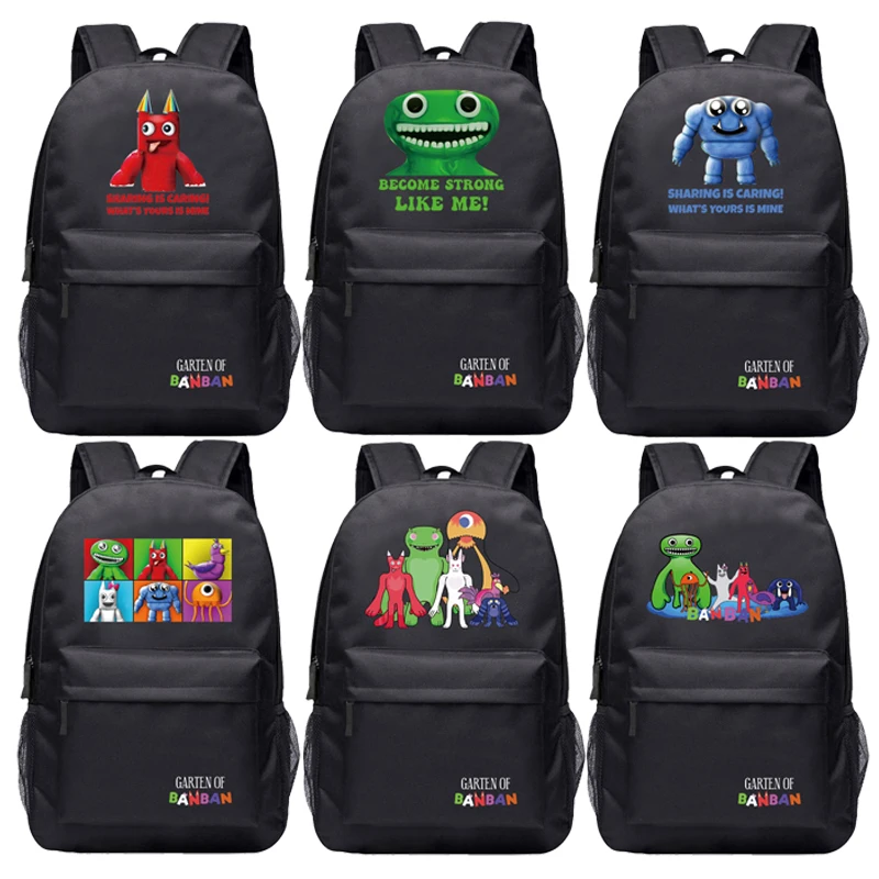 Garten of Banban School Bag Cartoon Game Boys Girls Children Elementary School Backpack Students Travel Shoulder Rucksack