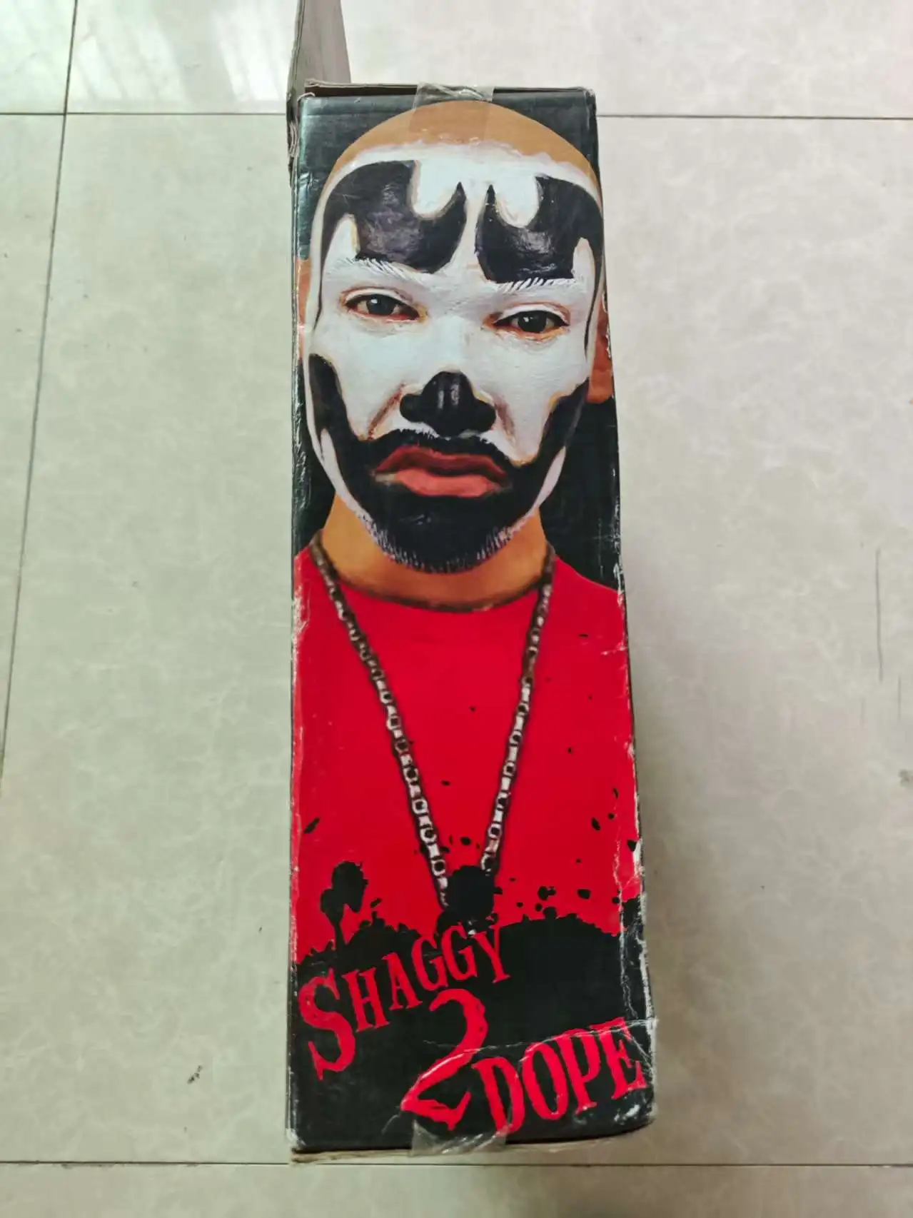 2007 NECA أشعث 2 Dope 10 "عمل الشكل ث/ميكروفون مجنون مهرج Posse ICP نادر خمر الراب مجموعة شخص حقيقي #4