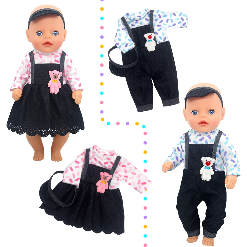 NEW  lovely  Clothes Fit 14inch  35cm  baby  Doll clothes , doll  Accessories