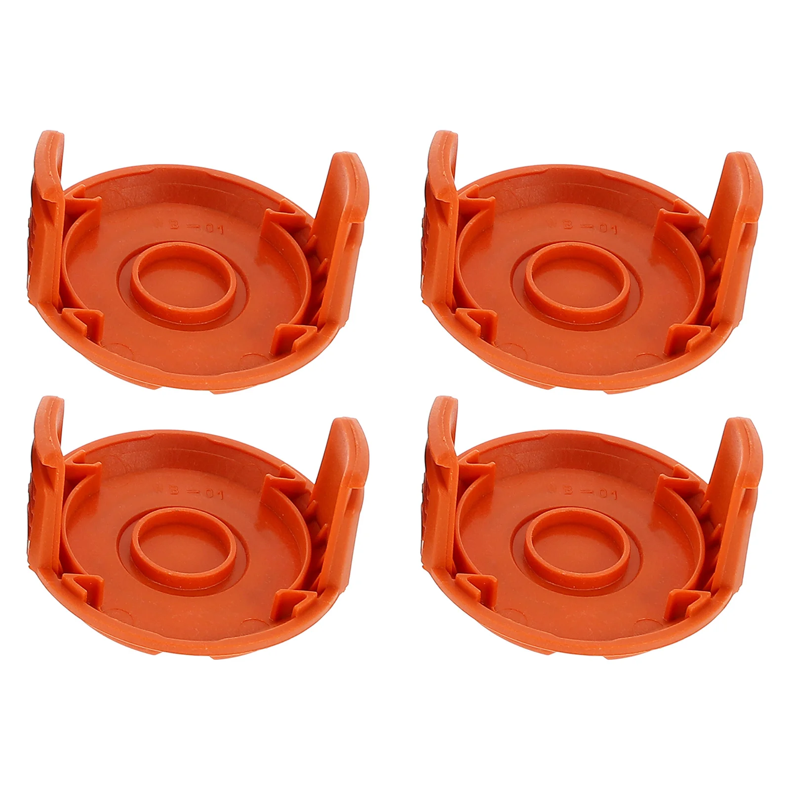 

4 Pcs Spool Cover Trimmer Replacement Caps High Impact ABS Protect Spool Prevent Falling Improve Lifespan Easy Operation
