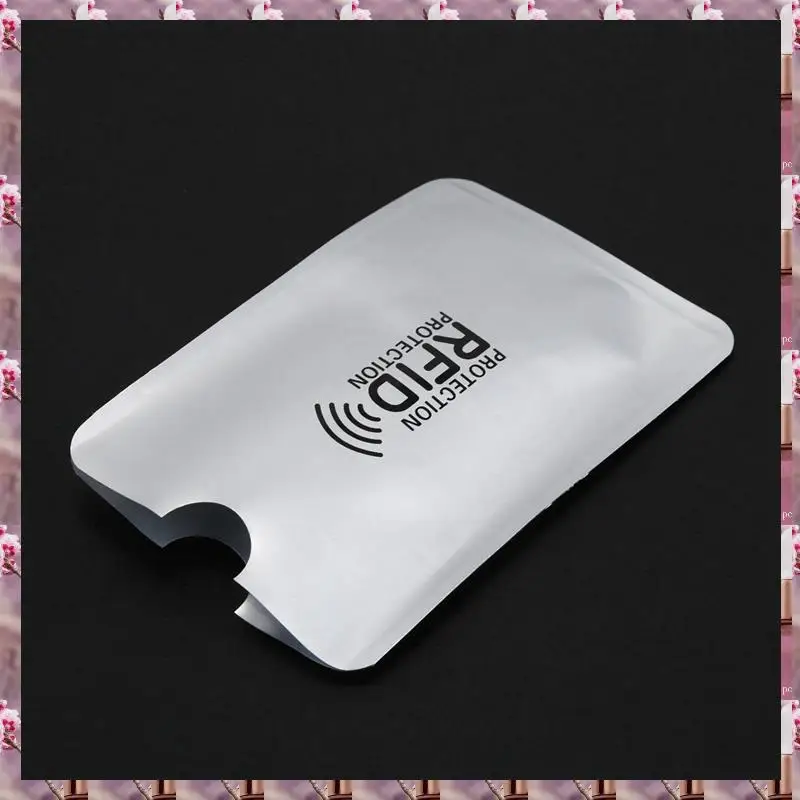 2025 30 шт., алюминиевая фольга, защита от размагничивания, RFID-экранирующая сумка, NFC, противоугонная щетка для кредитных карт, защита для удостоверения личности, 30 шт.