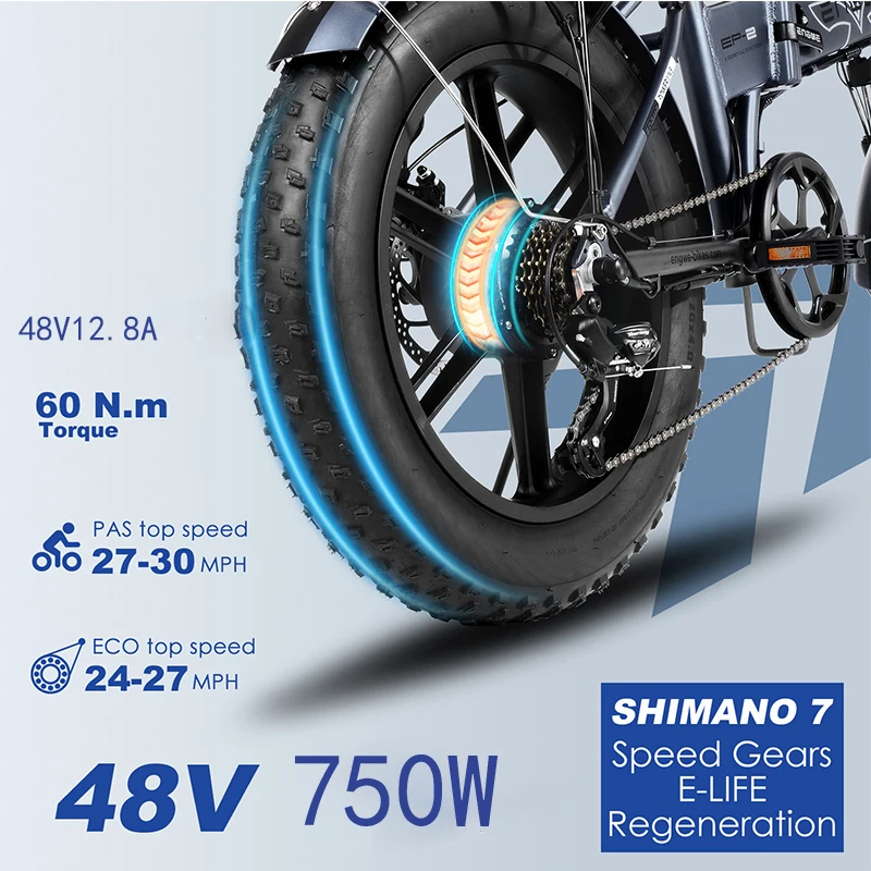 for 20*4inch 750W Fat tire Foldable Electric city bike bicycle e cycle offroad fast ebike