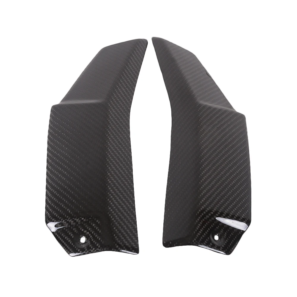 For Ducati Streetfighter V4 V4S 2020 2021 100% Full Carbon Fiber Radiator Guards Covers Motorcycle Body Fairing Kit Parts