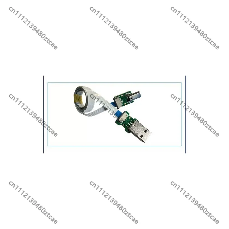 USB Extension Cable, Soft Wire 5PIN 1M, USB 5Pin Flexible Extension Cord for Electronic Module DIY Project Connection Accessory