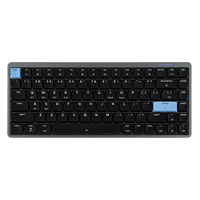 EPOMAKER LUMA84 75% QWERTY ANSI US Layout Hot-Swap Gasket-Mounted Wired/2.4GHz/Bluetooth Wireless Aluminum Mechanical Keyboard