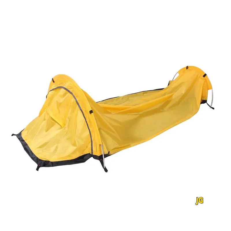 

4X Ultralight Bivvy Tent Single Person Backpacking Bivy Tent Waterproof Bivvy Sack For Outdoor Camping Survival Travel
