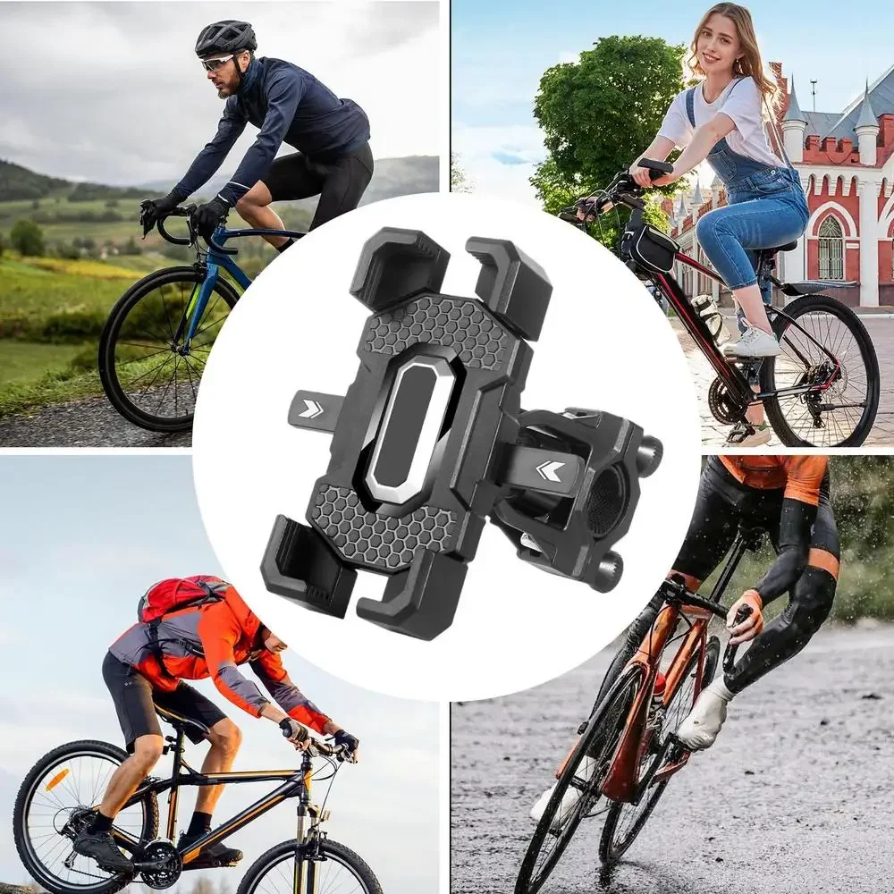 Motorcycle Bike Phone Mount Holder Bicycle Scooter Handlebar Cradle Clip for iPhone 16 17 Pro Max/Plus 15 14 13 Mini XIAOMI - view 5