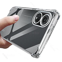 Clear Soft Case for Oppo A38 A18 A79 A78 A58 A78 4G 5G Phone Case Transparent Back Cover Ultra Slim Skin A 38 18 58 78 98 79