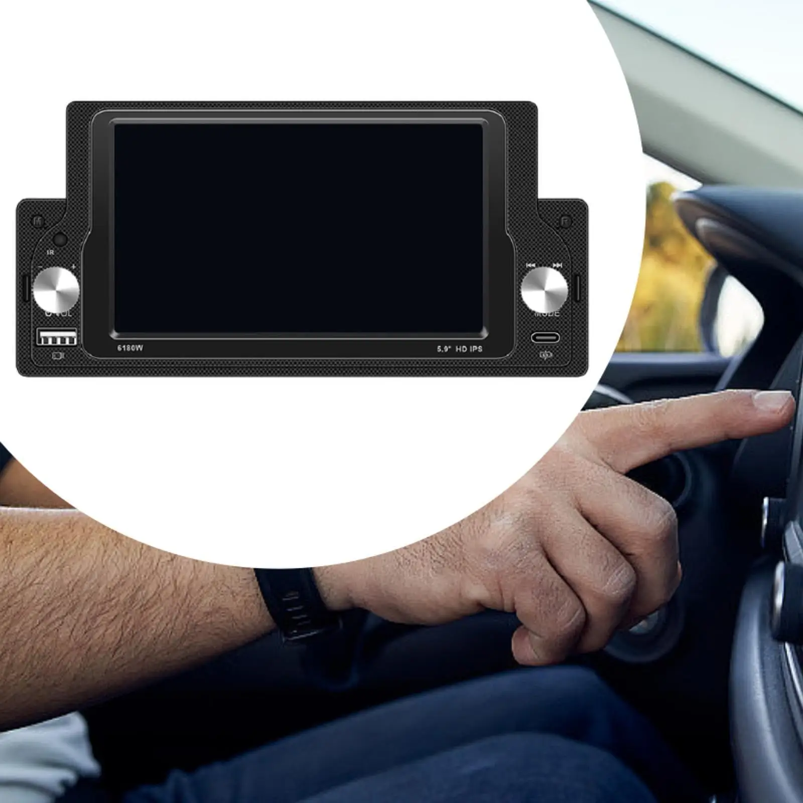 7'' Car Stereo Easy to Install Phone Interconnection Automobile Media Player