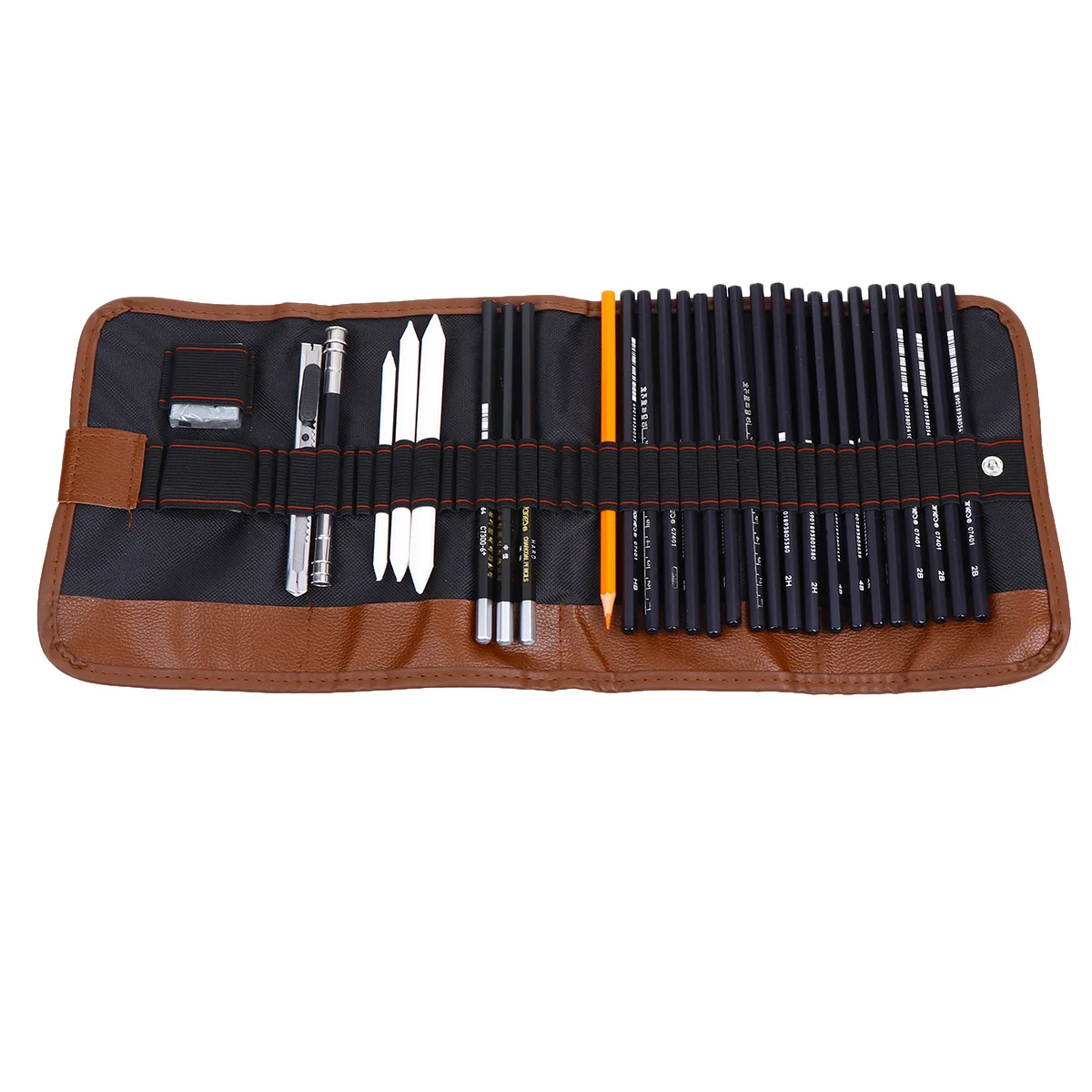 

1Set Sketch Pencil Set Professional Durable Lightweight Drawing Tools Portable for Home School Gallery Painting Supplies
