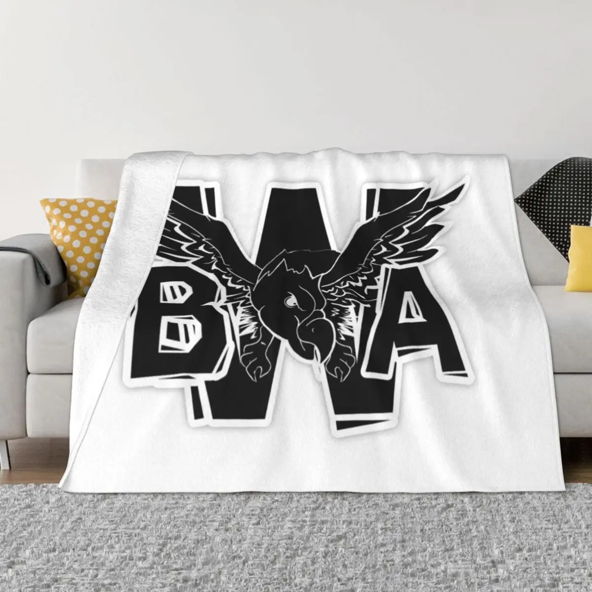 

Bwa Poster Essential Throw Blanket Blanket For Sofa Thin Blankets Bed Fashionable Blanket Luxury Thicken Blanket