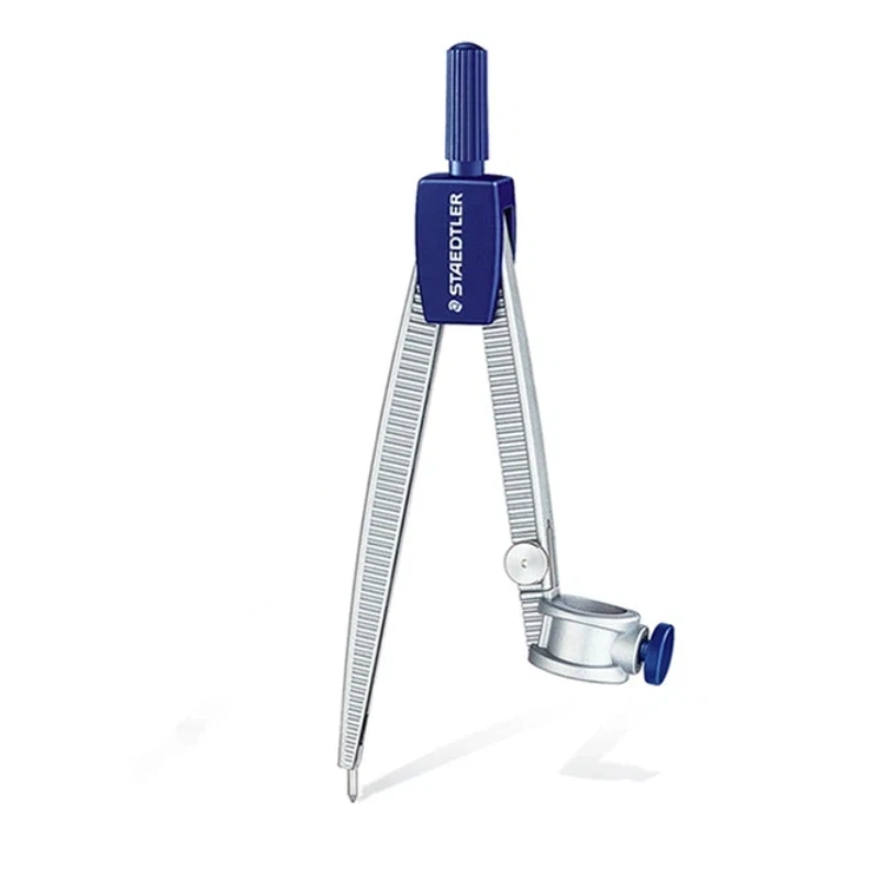 Germany Staedtler Professional Drawing Compass Students with Obtuse Safe Needle Scale Ruler for Circle Drawing Drafting Compass