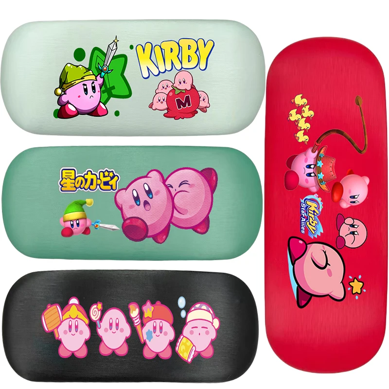 

Kirby Hard-shell Spectacle Case Women Girls Glasses Case Portable Anti-extrusion Sunglasses Storage Box Folding Eyewear Pouch