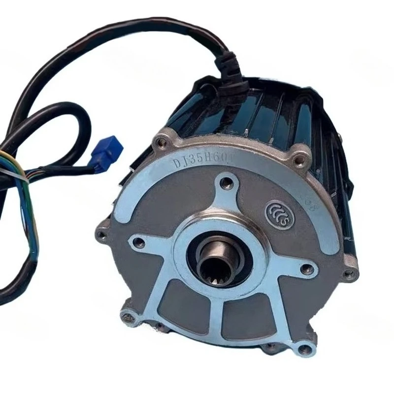 5 Holes 14-Tooth Differential 48V 60V Pure Copper Motor 500W-1000W Special Motor for Electric Tricycle