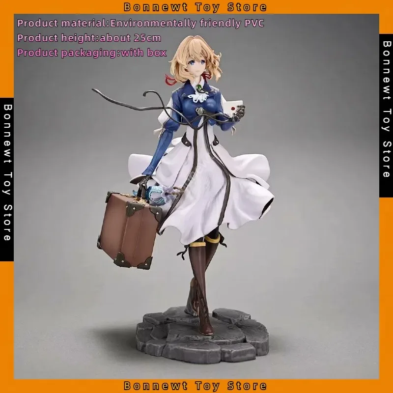 

New 25cm Violet Evergarden Figure GK Model Ornament Desktop Ornament For Friend Gift Birthday Gift Wholesale