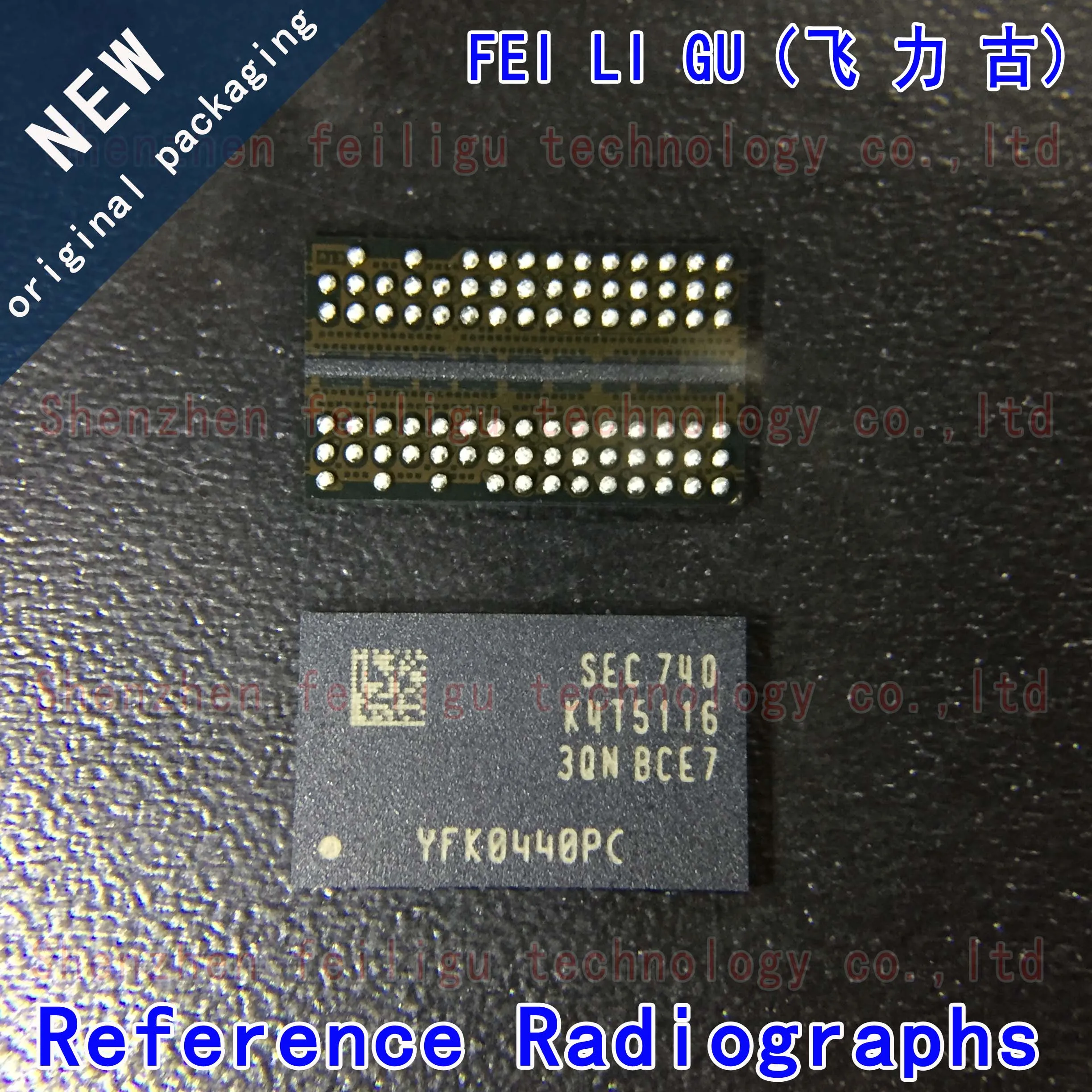 1/10/30PCS 100% New original K4T51163QN-BCE7 K4T51163QN Package:FBGA84 Memory DDR2 Chip