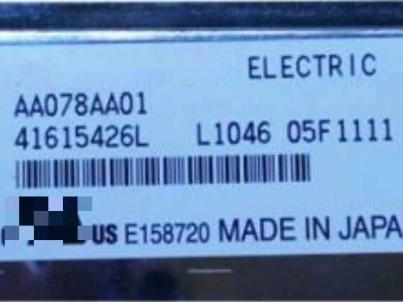 AA078AA01 ЖК-экран