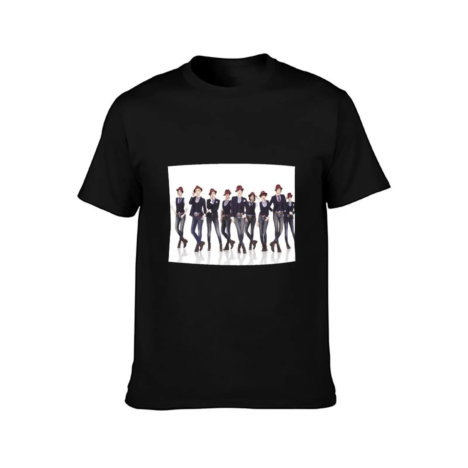 GIRLS GENERATION MR MR T-Shirt, Summer Casual Cotton Tee, Oversized Streetwear Tops, Vintage Graphic Print, Unisex Men Women