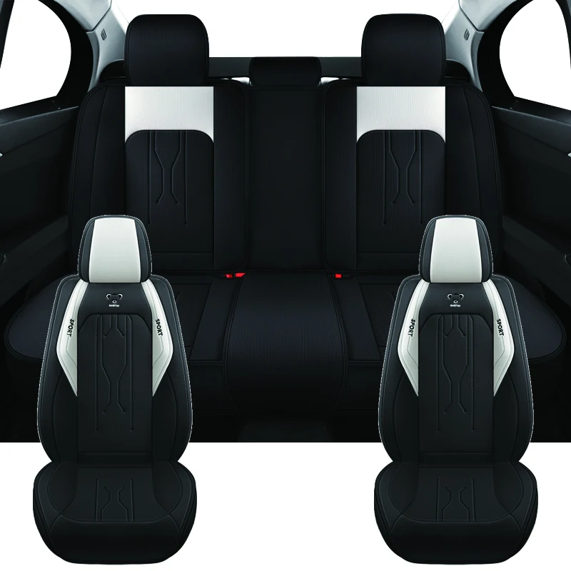 

Durable Universal Luxury Car Seat Covers For Volwsagen VW Touareg Bora Jetta Tiguan Passat B5 B6 B7 B8 Auto Interior Accessories
