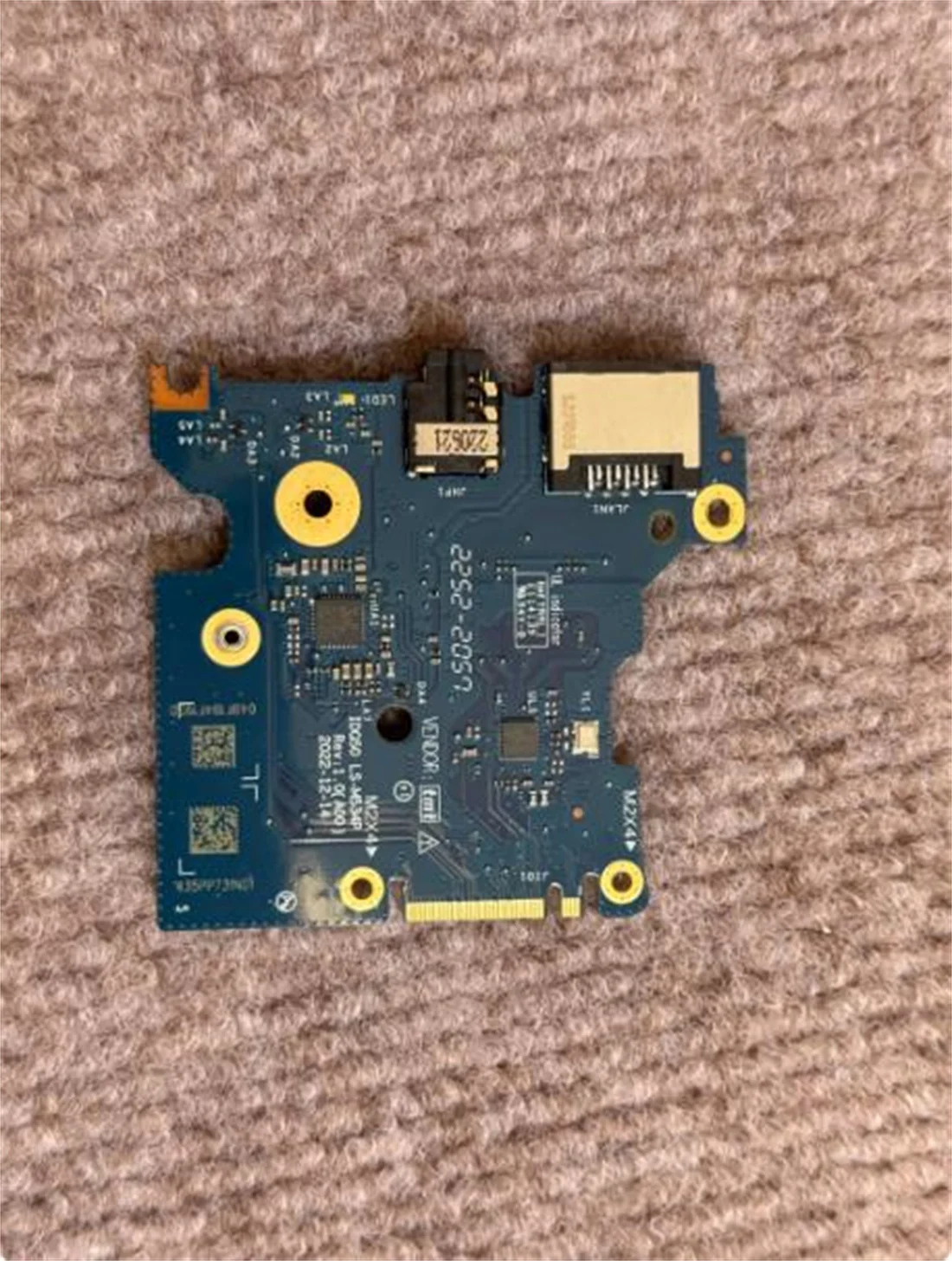 FOR Dell G15 5530 5535 G16 7630 Audio WLAN RJ45 Interface Board IDQ50 LS-M534P